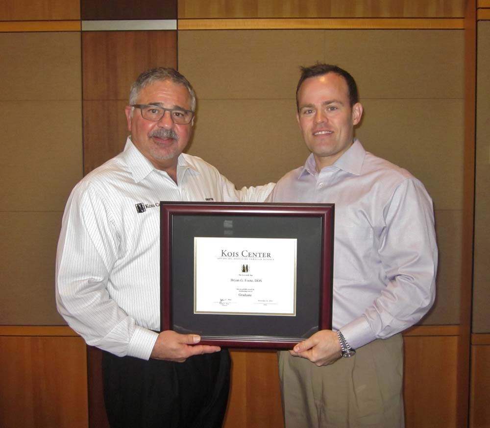  John Kois and Bryan Foote and at Kois Center